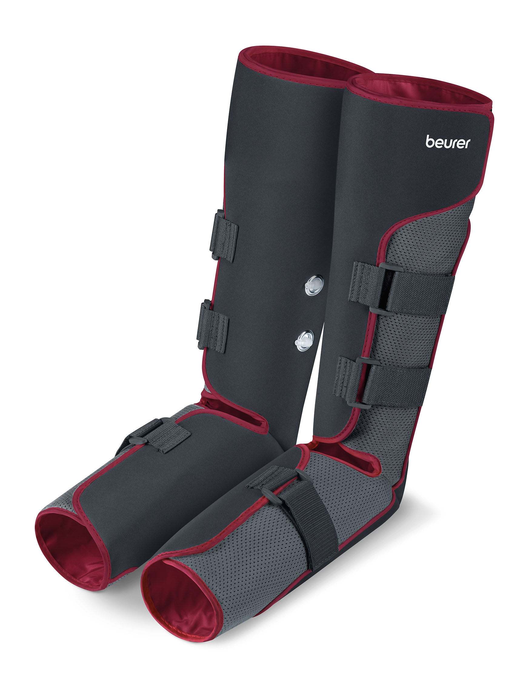 Botas presoterapia - Beurer FM150 Pro, Uso Doméstico, 4 Pilas AA, Hasta 30 min., Negro