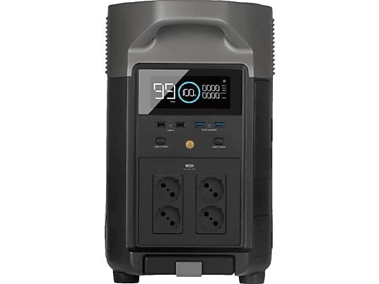 ECOFLOW DELTA Pro (conformità CH) - Power station portatile (Nero)