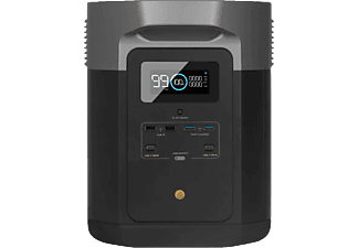 ECOFLOW DELTA Max - Tragbare Powerstation (Schwarz)