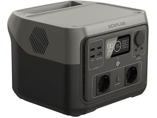 ECOFLOW RIVER 2 Max (conforme CH) - Station électrique portable (Noir)