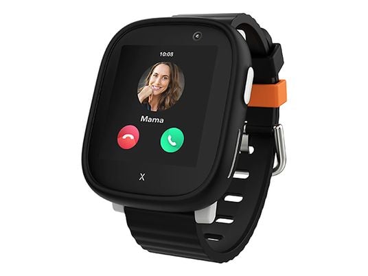 XPLORA X6Play - Smartwatch per bambini (Onesize, Silicone, Nero)