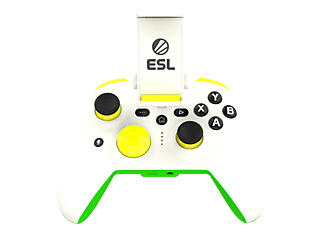 RIOTPWR RP1925ESL - Gaming Controller (Weiss/Grün)