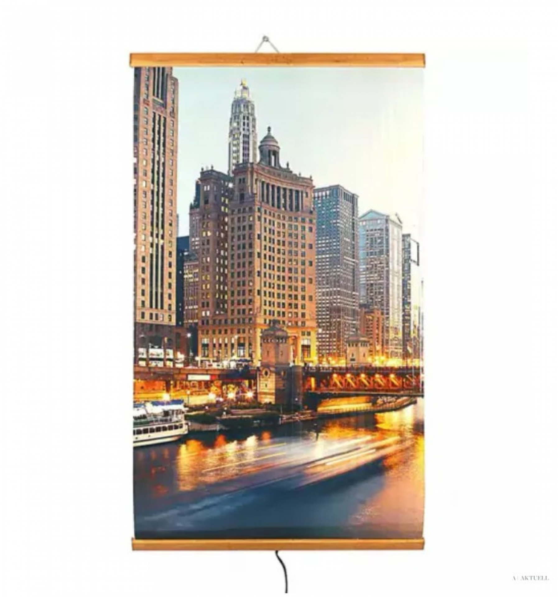 EVOKING GER003 Elektromos infrapanel, Manhattan design, 500W