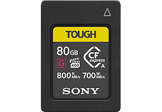 SONY TOUGH CEA-G80T - Scheda di memoria CFexpress tipo A  (80 GB, 800 MB/s, Nero)