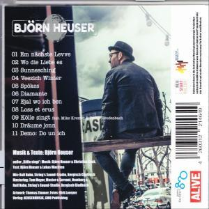 CD-Cover, Mann sitzt auf einem Zaun, Albumtitel.