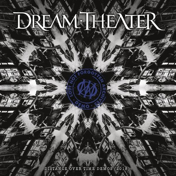 Dream Theater albumhoes. Een geometrisch patroon in zwart en wit vormt een cirkelvormig ontwerp.