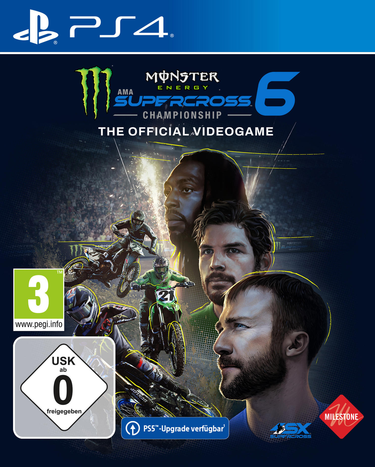 [PlayStation 4] Supercross 6 Monster Energy - The - Videogame Official