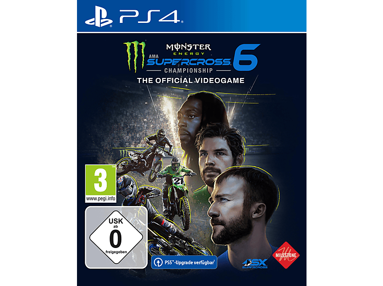 Monster Energy Supercross - The 6 Official [PlayStation 4] Videogame 