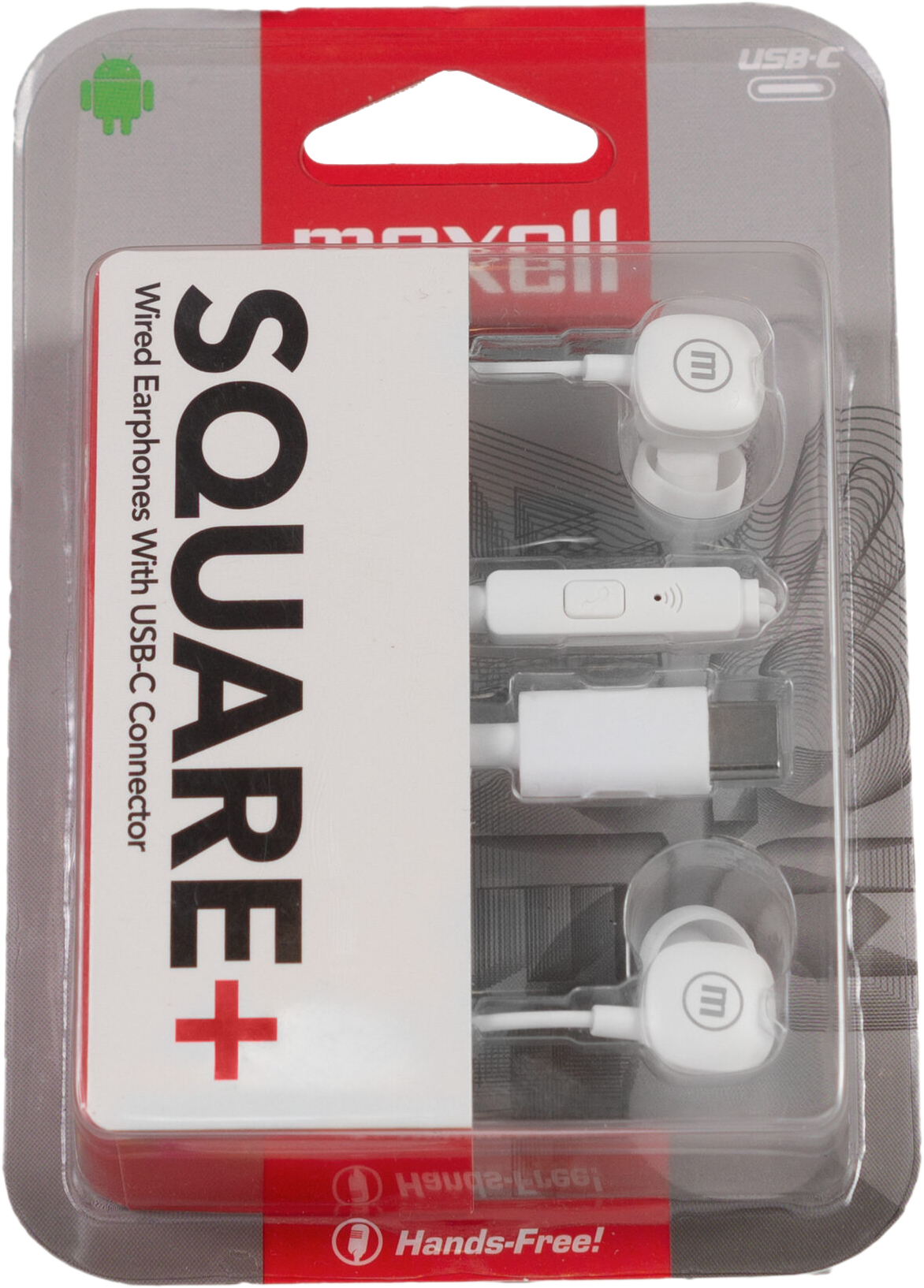Square+ fülhallgató csomag USB-C csatlakozóval.