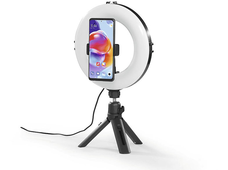 HAMA SpotLight Smart 80 II LED-Ringleuchten-Set Schwarz