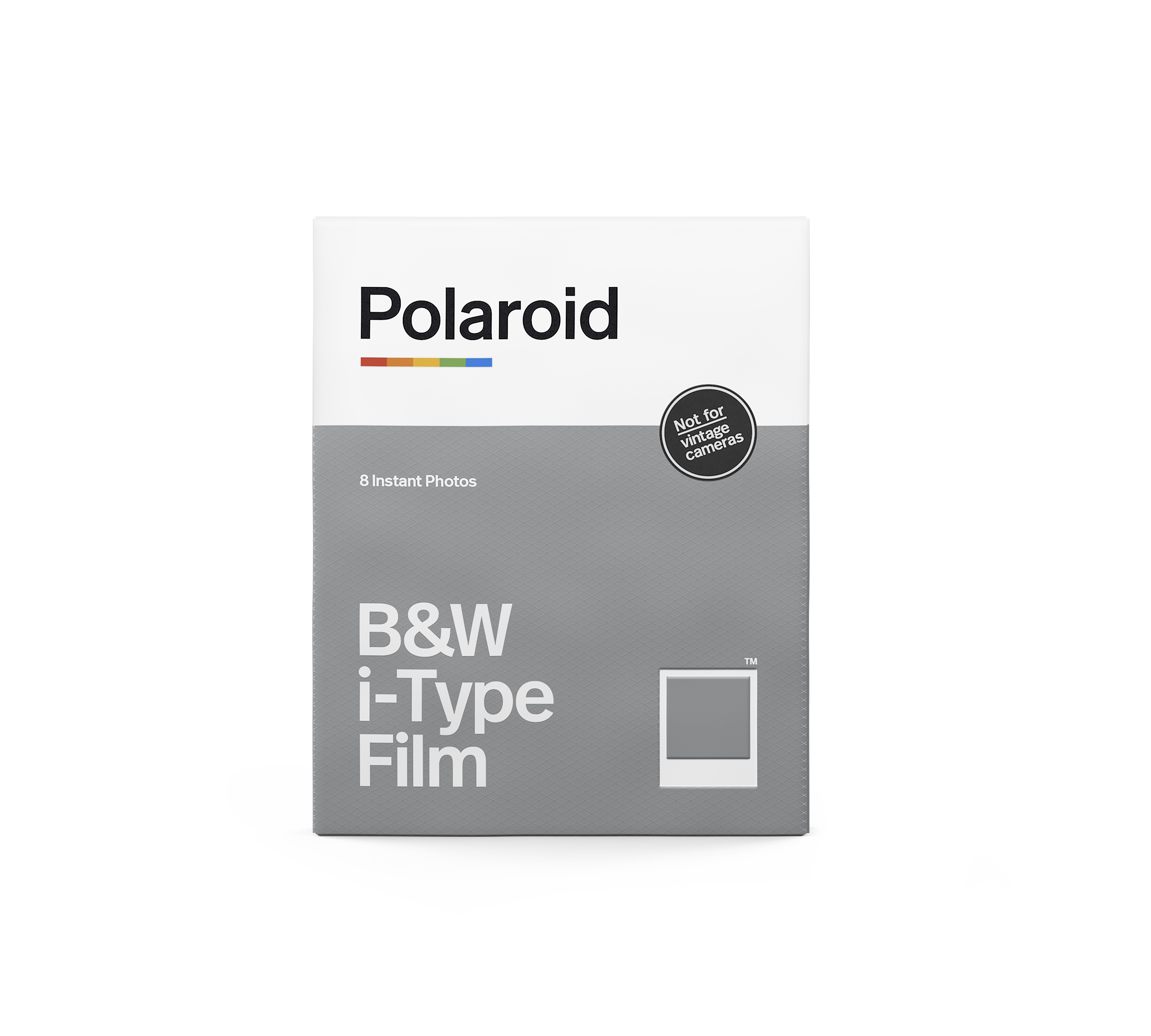 POLAROID Sofortbildkamera Sofortbildkamera i-Type Film Schwarz-Weiß