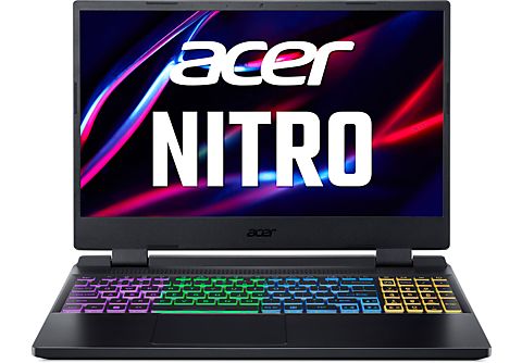 Portátil gaming - Acer AN515-58,15.6" Full HD, Intel® Core™ i5-12500H, 16GB RAM, 1TB SSD, NVIDIA® GeForce RTX™ 3060, W11H, Mochila + Ratón gaming