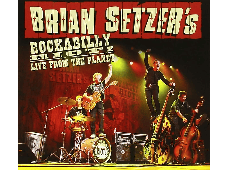 Brian Setzer\'s Rockabilly Riot - (CD) Rockabilly Live - The (Digipak) Planet From Riot