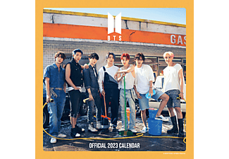BTS - Official 2023 Calendar - négyzet alakú naptár