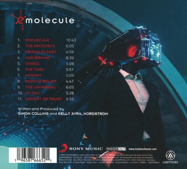 CD-Cover mit Titelliste und Künstlerbild.