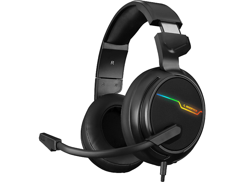Rampage Rgw9 Comfort Siyah Usb 7.1 Mikrofonlu Oyuncu Kulaklık - 1