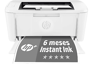 Impresora láser - HP Laserjet M110we, B&N, WiFi, USB, Fax, 6 meses Instant Ink con HP+, hasta 21 ppm, 7MD66E