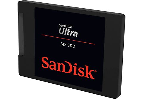 SANDISK 500GB SSD Festplatte Ultra 3D, SATA 6, Intern, 2.5 Zoll, R560/W510 MB/s
