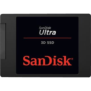SANDISK 1TB SSD Festplatte Ultra 3D, SATA 6, Intern, 2.5 Zoll, R560/W520 MB/s