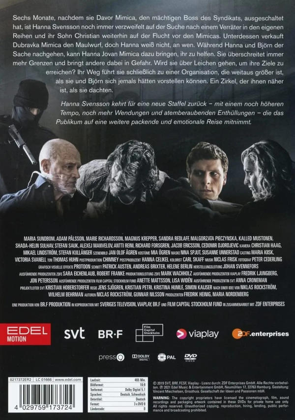 Hanna Svensson-Blutsbande - Staffel 2 DVD