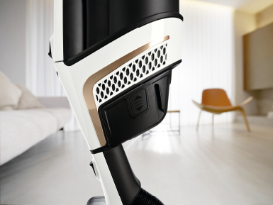 Aspirador escoba - Miele Triflex HX2, 3 en 1, 272 W, 60 min, Blanco loto