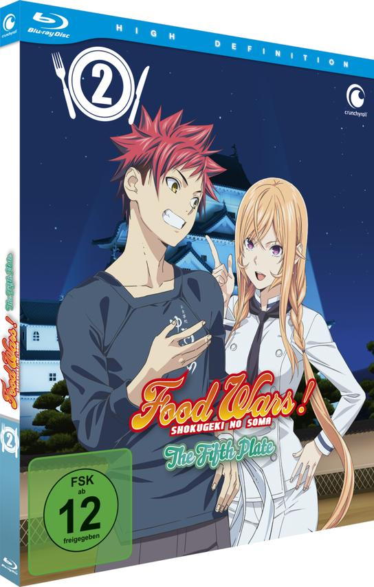 Anime-Cover-Art für eine Blu-ray Disc mit zwei Charakteren.