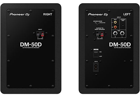 PIONEER DJ DM-50D-BT 5 Inch + Bluetooth Zwart