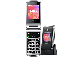 MYPHONE RUMBA 2 Fekete/szürke Kártyafüggetlen Mobiltelefon
