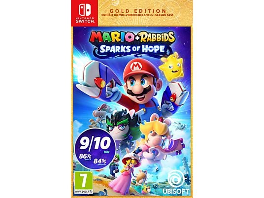 Mario + The Lapins Crétins : Sparks of Hope - Édition Gold - Nintendo Switch - Allemand, Français, Italien