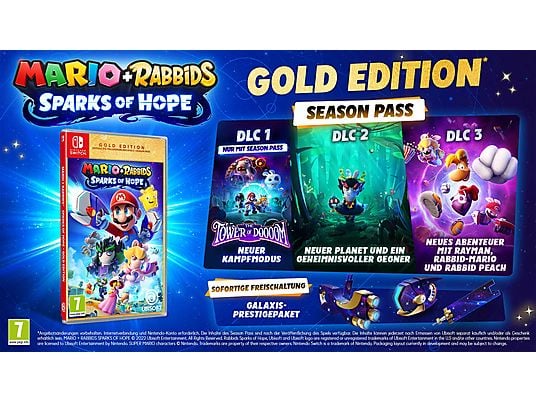 Mario + Rabbids: Sparks of Hope – Gold Edition - Nintendo Switch - Tedesco, Francese, Italiano