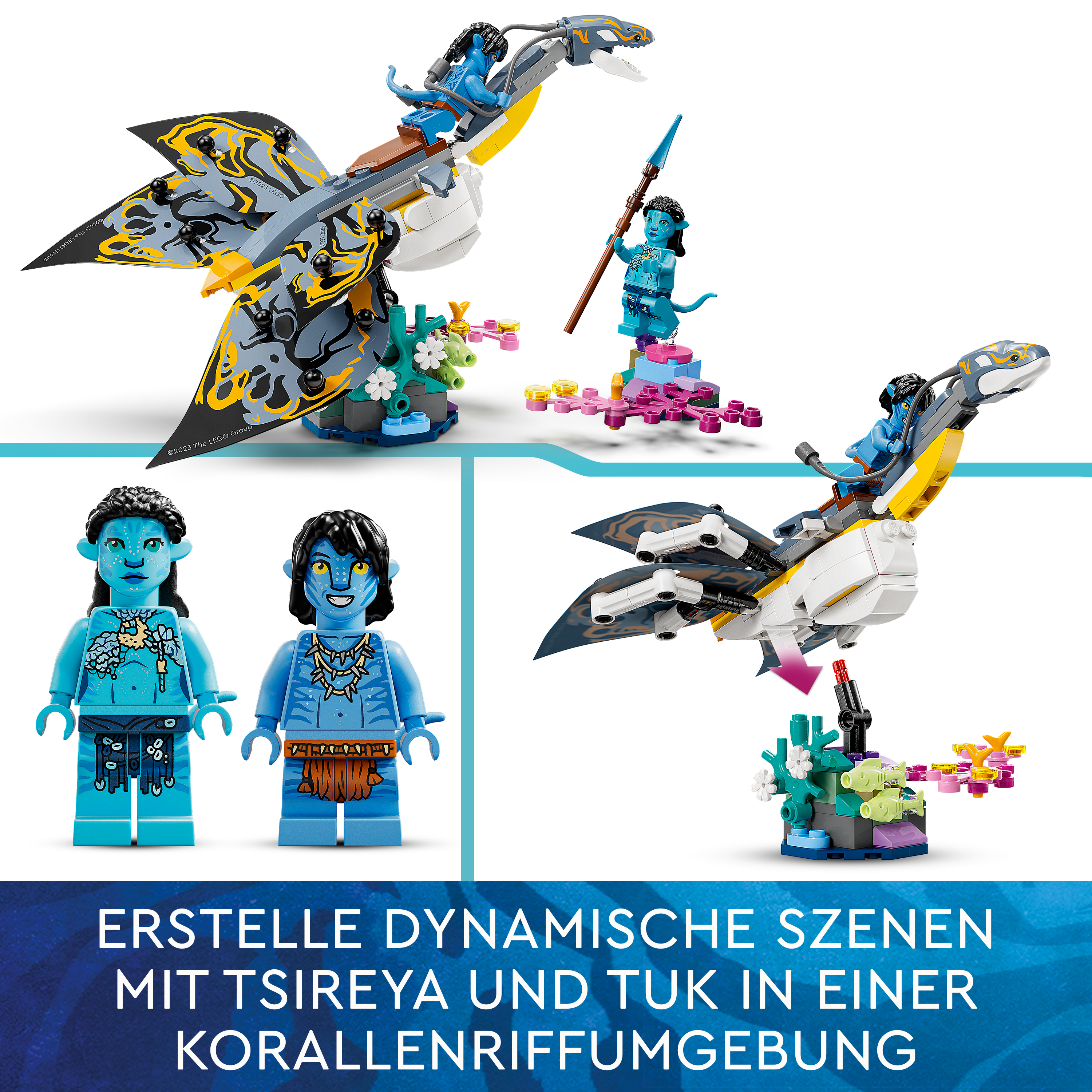 LEGO Avatar 75575 Entdeckung des Mehrfarbig Bausatz, Ilu