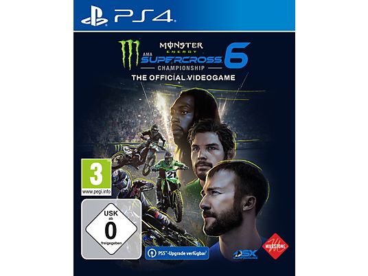 Monster Energy Supercross 6: The Official Videogame - PlayStation 4 - Tedesco, Francese, Italiano