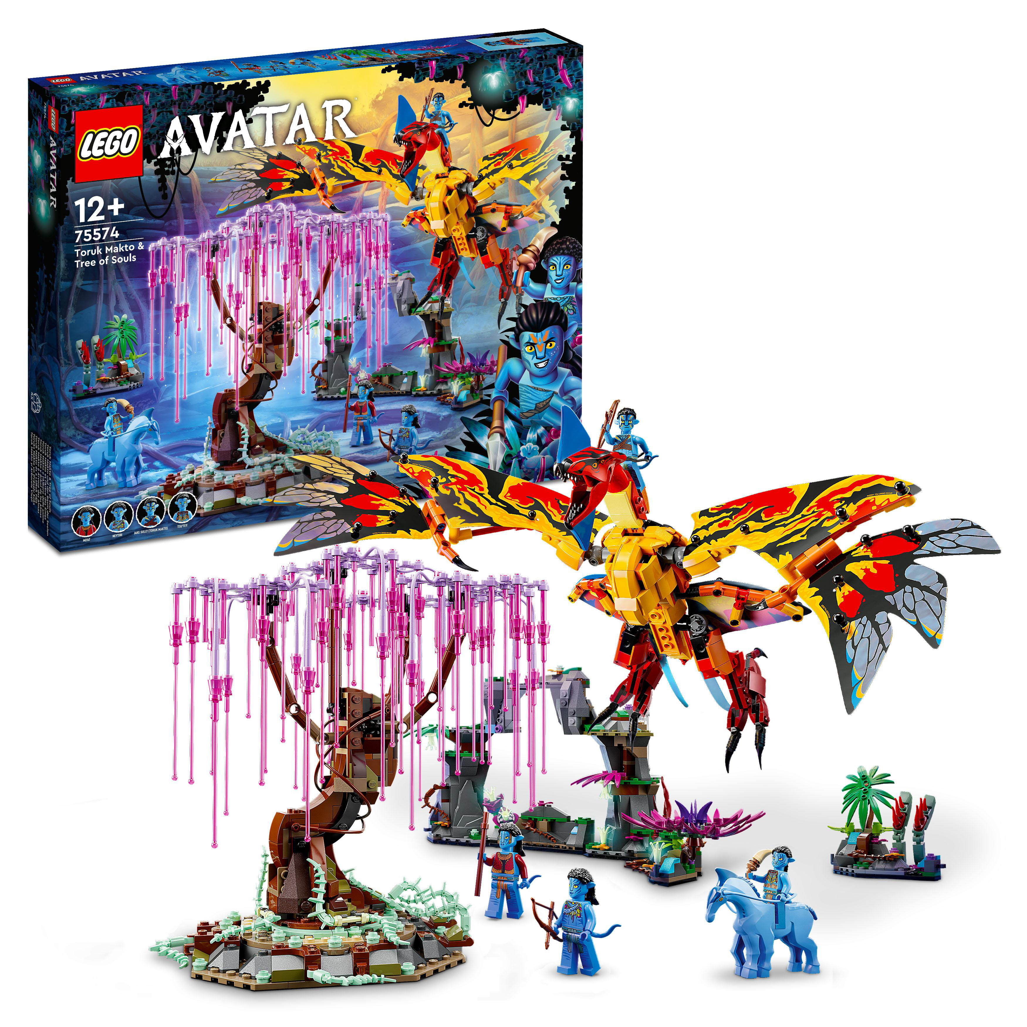LEGO 75574 Avatar Toruk Makto der Bausatz, Baum und Seelen Mehrfarbig der