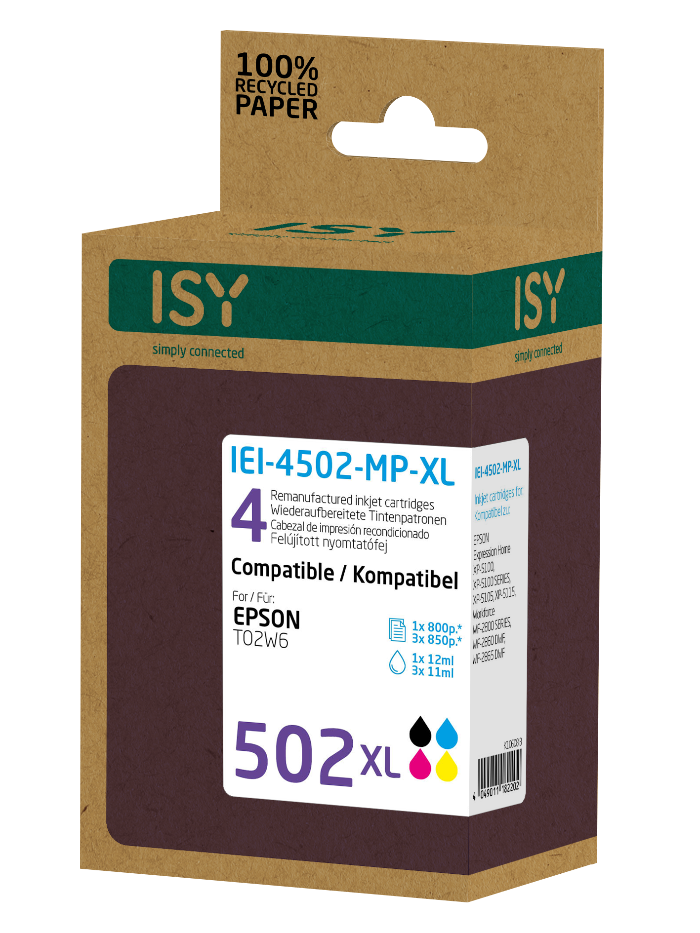 IEI-4502-MP-XL Mehrfarbig ISY Tintenpatrone