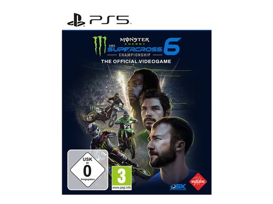 Monster Energy Supercross 6: The Official Videogame - PlayStation 5 - Tedesco, Francese, Italiano