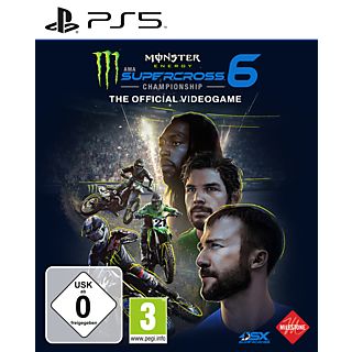 Monster Energy Supercross 6: The Official Videogame - PlayStation 5 - Tedesco, Francese, Italiano