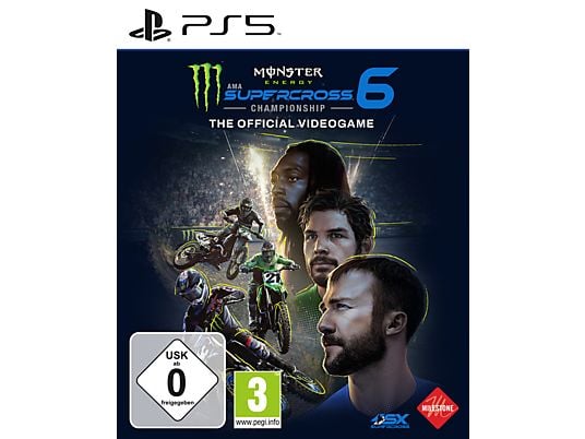 Monster Energy Supercross 6 : The Official Videogame - PlayStation 5 - Allemand, Français, Italien