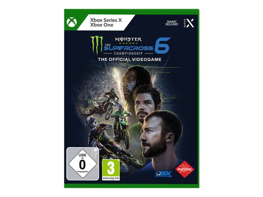 Monster Energy Supercross 6: The Official Videogame - Xbox Series X - Tedesco, Francese, Italiano