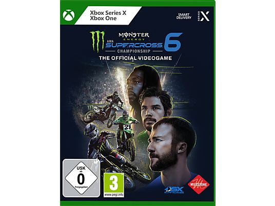 Monster Energy Supercross 6: The Official Videogame - Xbox Series X - Deutsch, Französisch, Italienisch