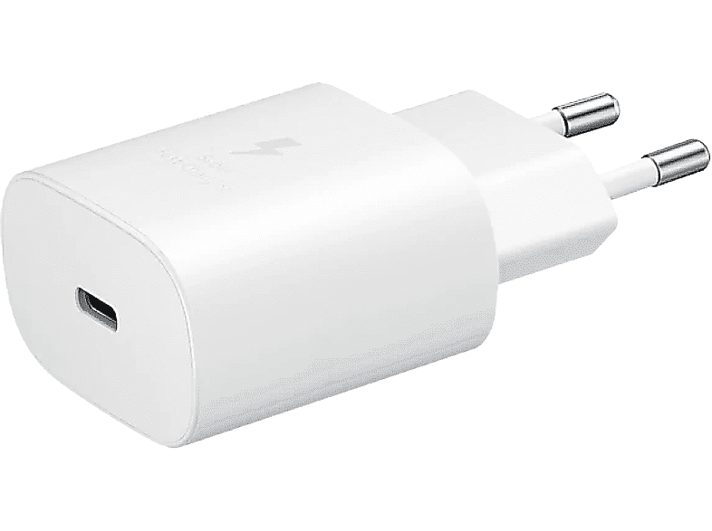 Cargador Samsung Original USB-C de 25 W + cable USB-C a USB-C, Power  Delivery 3.0 - Blanco - Spain