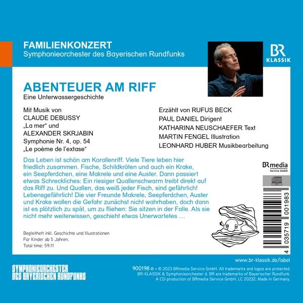 - Riff - am Abenteuer (CD) Beck,Rufus/Daniel,Paul/BRSO
