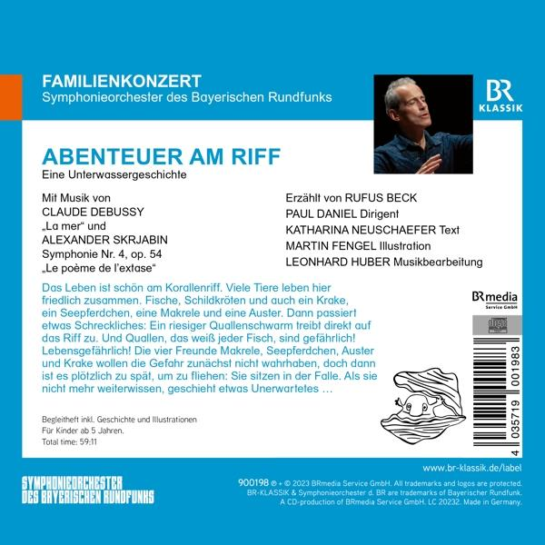 Beck,Rufus/Daniel,Paul/BRSO - Abenteuer am Riff  - (CD)
