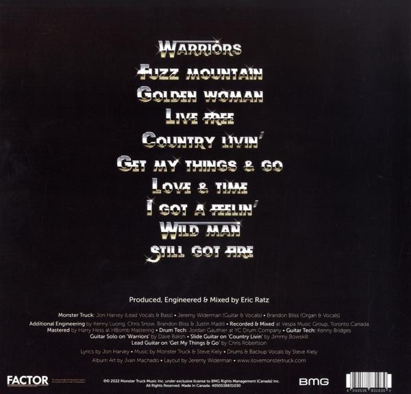 Truck (Vinyl) - - Warriors Monster