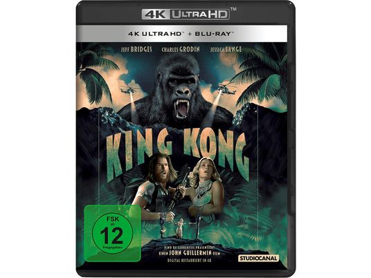 King Kong 4K Ultra HD Blu-ray + Blu-ray