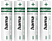 HAMA AA NiMH 2500 mAh 2 Stück - Akku (Silber)