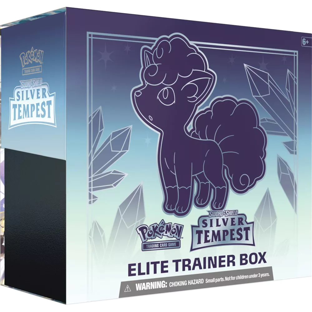 Pokémon Tcg: Sword & Shield - Silver Tempest Elite Trainer Box