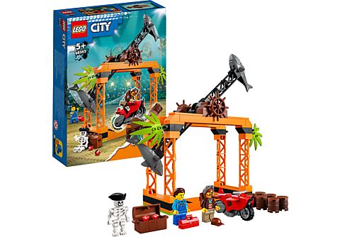 LEGO City Stuntz 60342 Haiangriff-Stuntchallenge Bausatz, Mehrfarbig LEGO®  City
