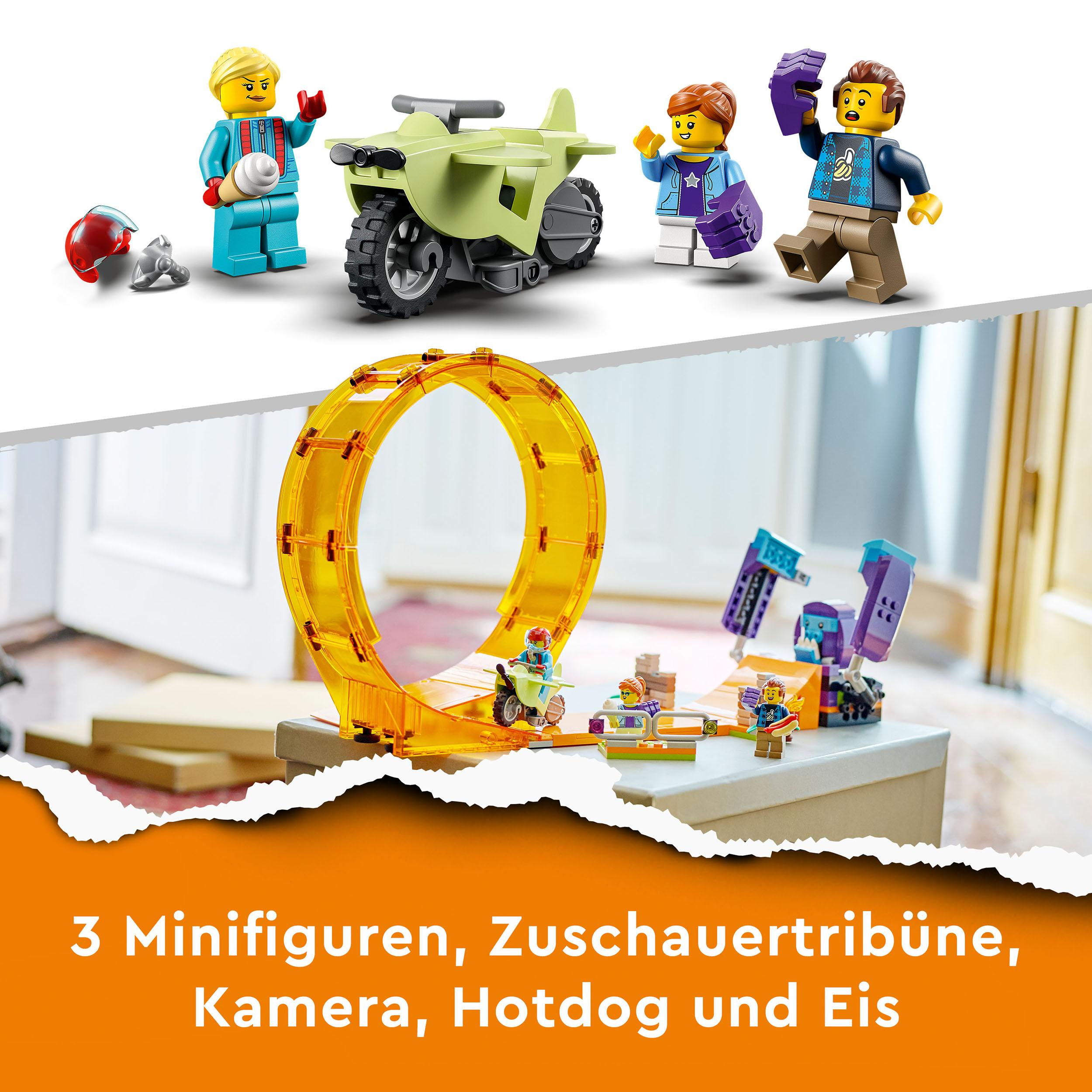 LEGO City Stuntz 60338 Schimpansen-Stuntlooping Bausatz, Mehrfarbig