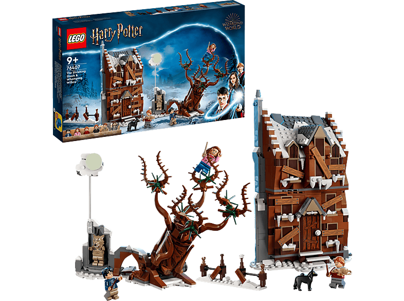 LEGO Harry Potter 76407 Heulende Hütte und Peitschende Weide Bausatz, Mehrfarbig