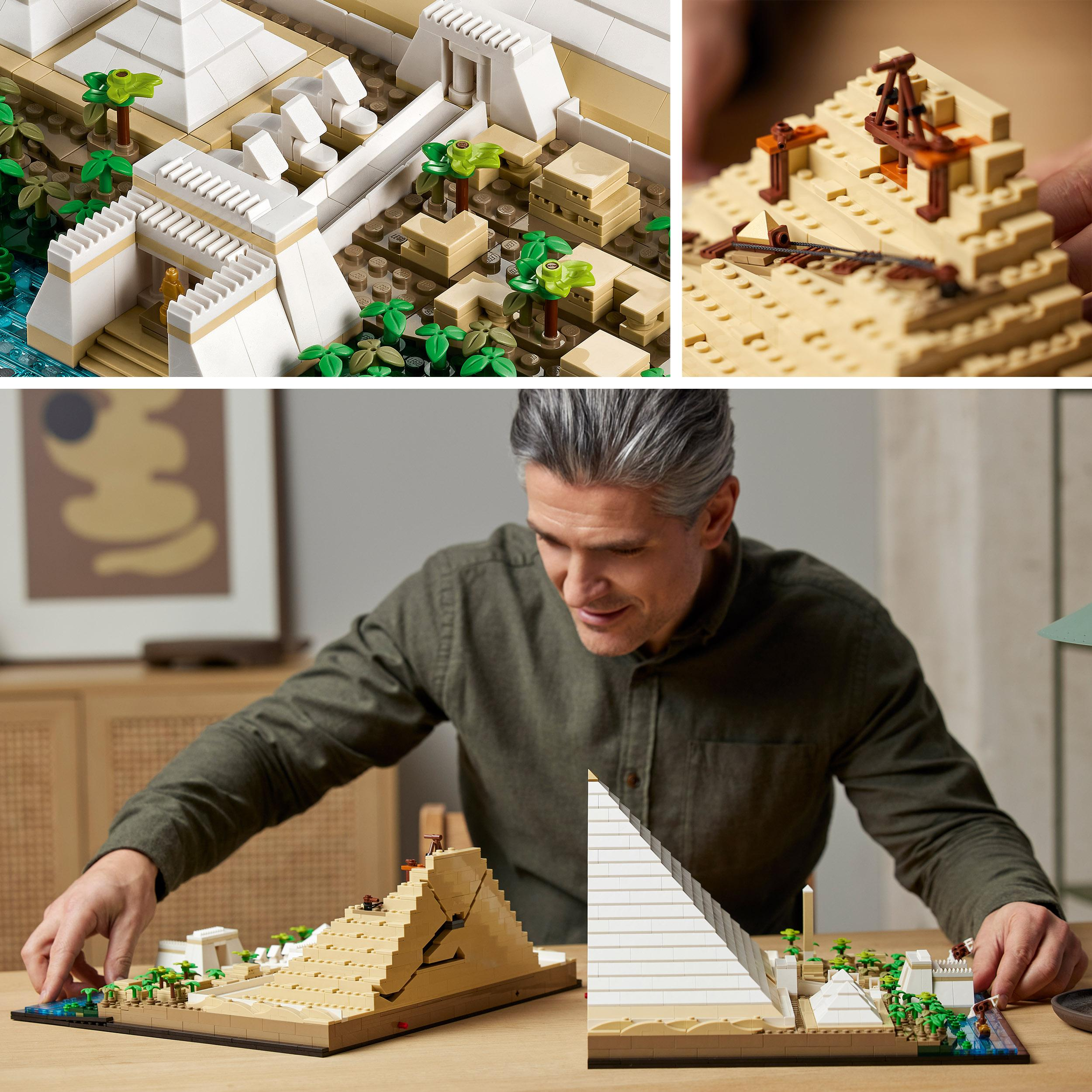 Cheops-Pyramide 21058 Bausatz, LEGO Architecture Mehrfarbig